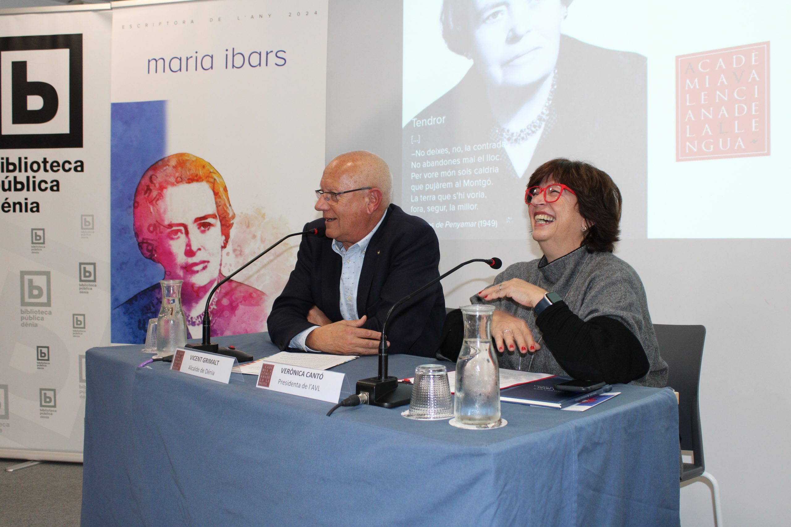 Dénia cierra el Año Maria Ibars con un homenaje a su figura y obra literaria