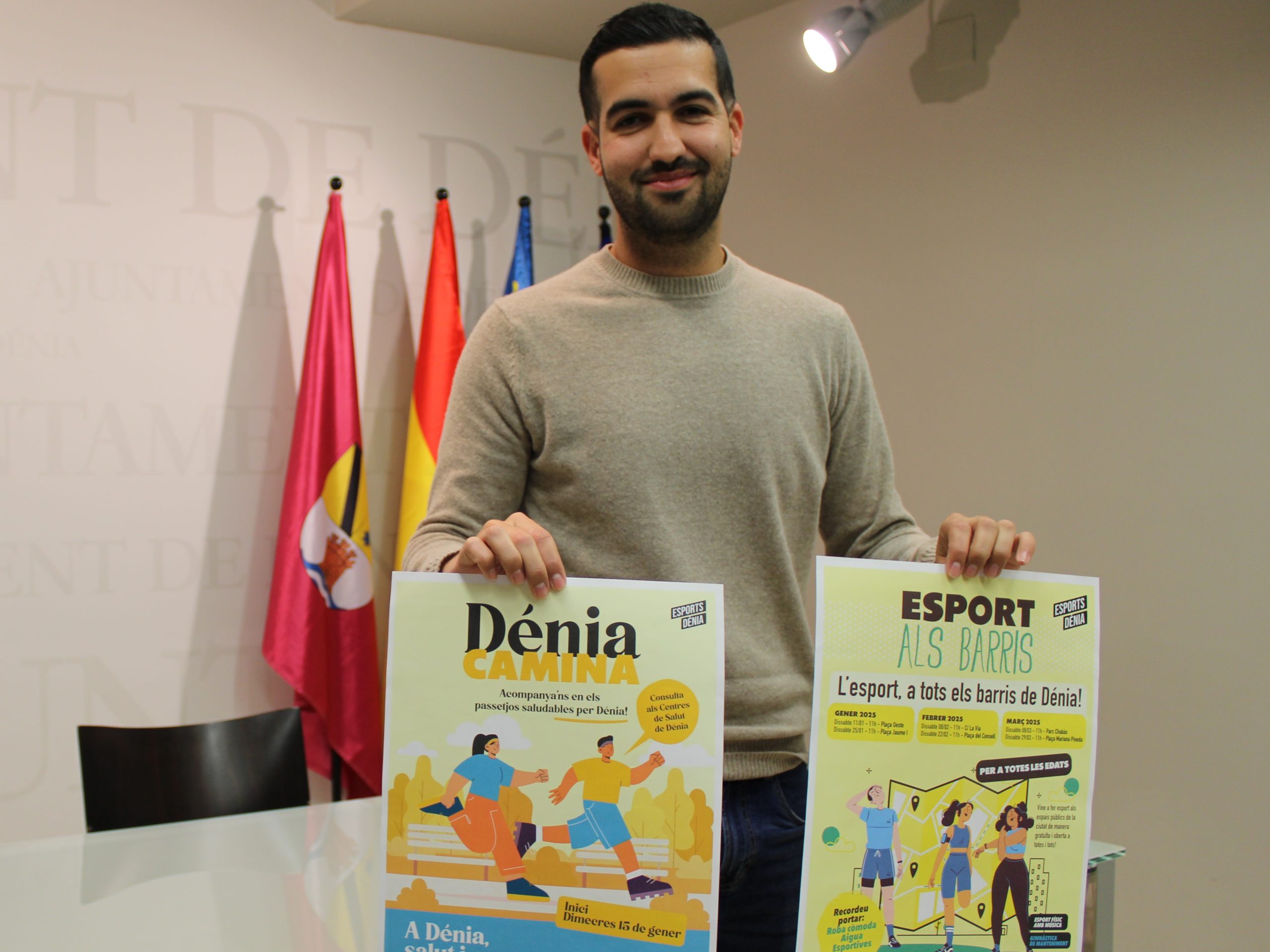 Dénia impulsa hábitos saludables con los programas “Deporte en los barrios” y “Dénia Camina”