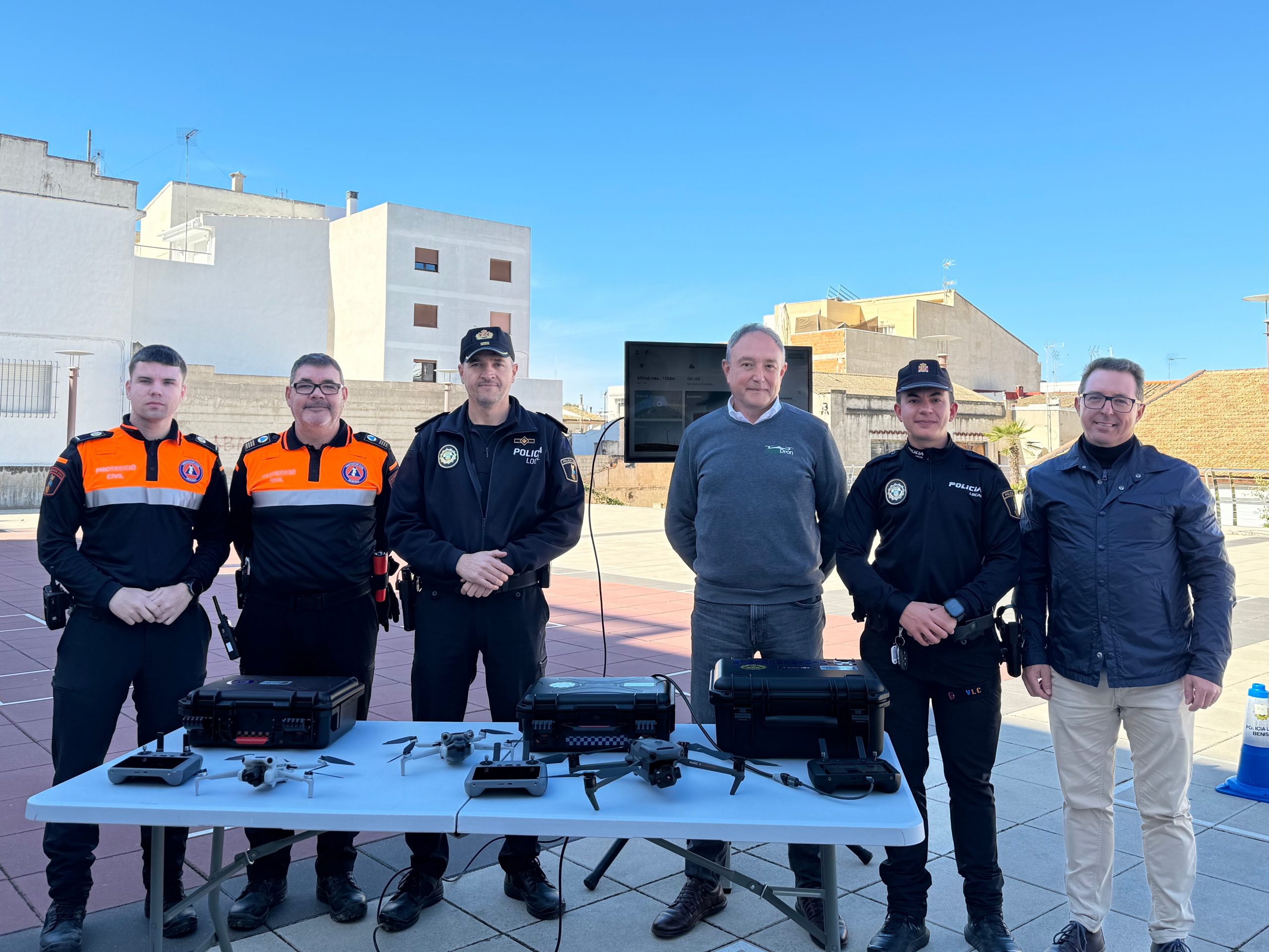 Benissa incorpora drones para reforzar la seguridad y la gestión de emergencias