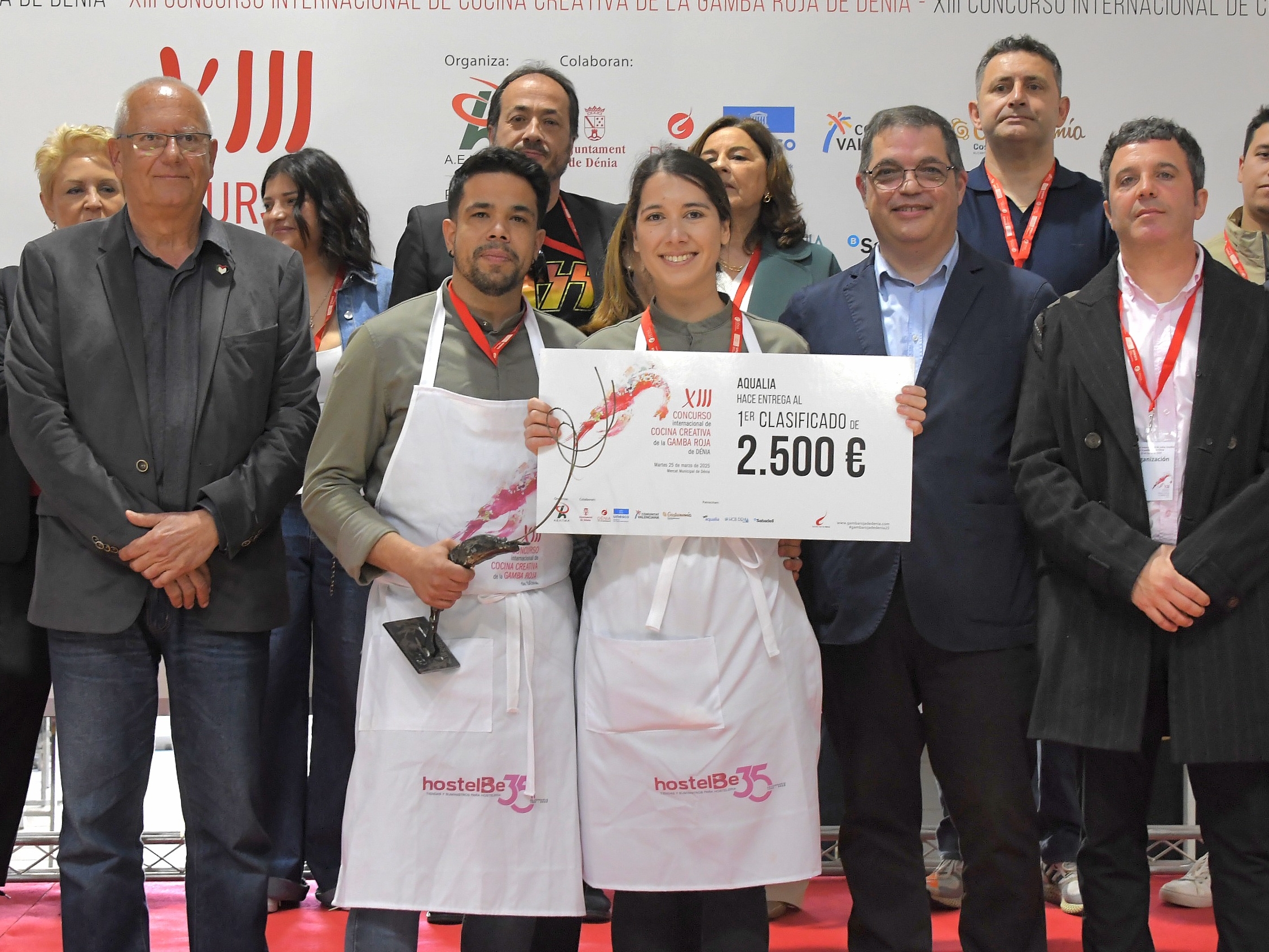 Ana Lázaro conquista el XIII Concurso de la Gamba Roja de Dénia con su innovador plato