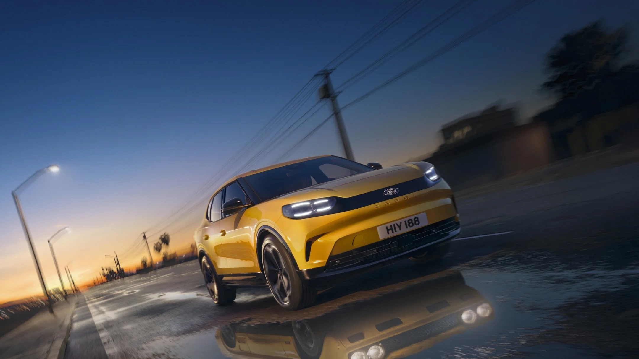 Ford revive una leyenda: el nuevo Ford Capri regresa como SUV eléctrico