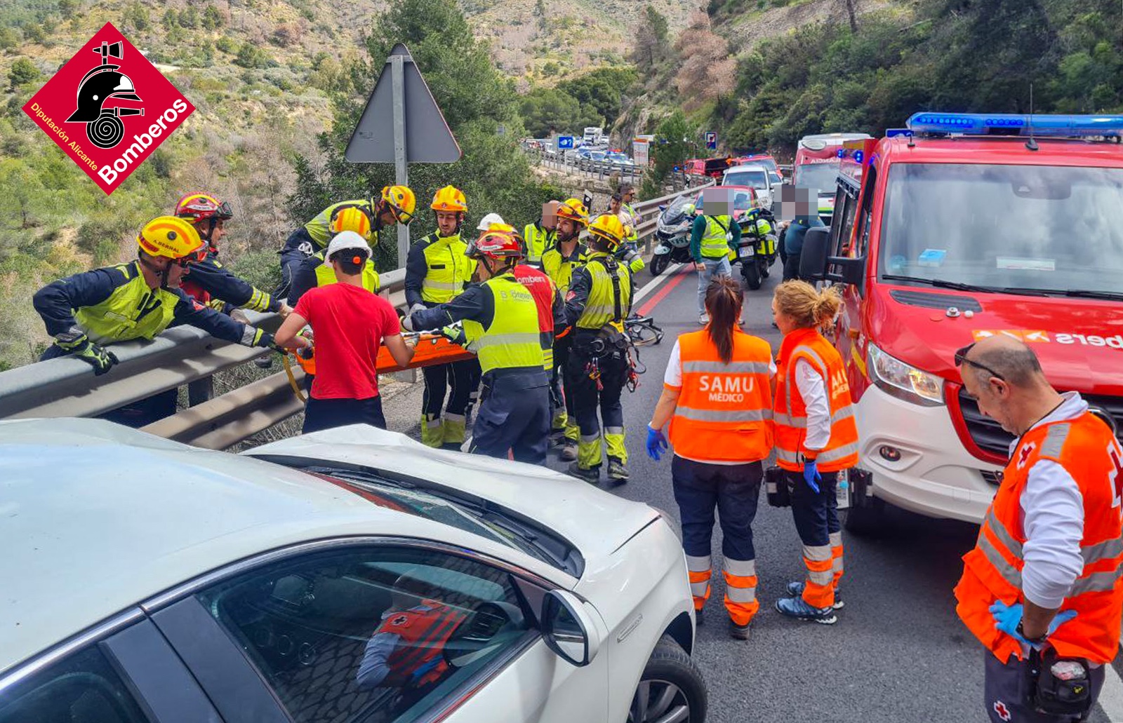 Detenido por homicidio imprudente y lesiones el conductor del vehículo que ha arrollado a un grupo de ciclistas en Calpe