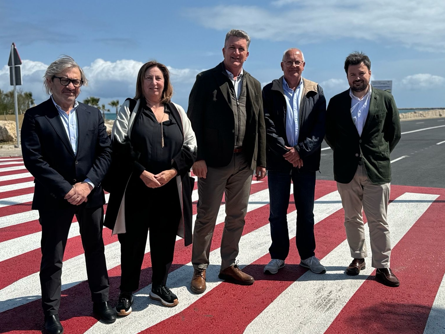 La Generalitat amplía la carretera de acceso al puerto de Dénia para mejorar el tráfico y la seguridad