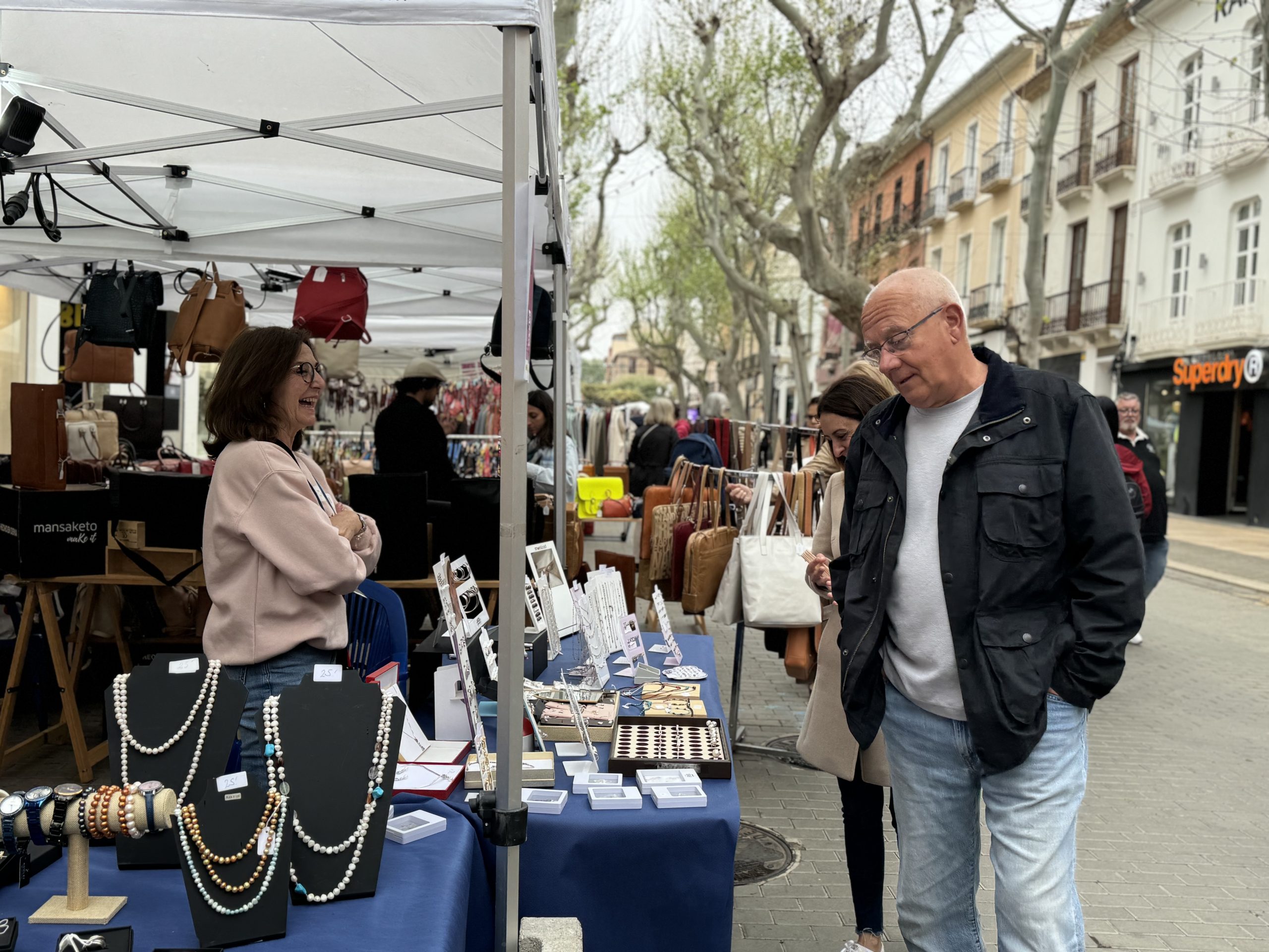 Dénia Stock convierte Marqués de Campo en un gran escaparate comercial