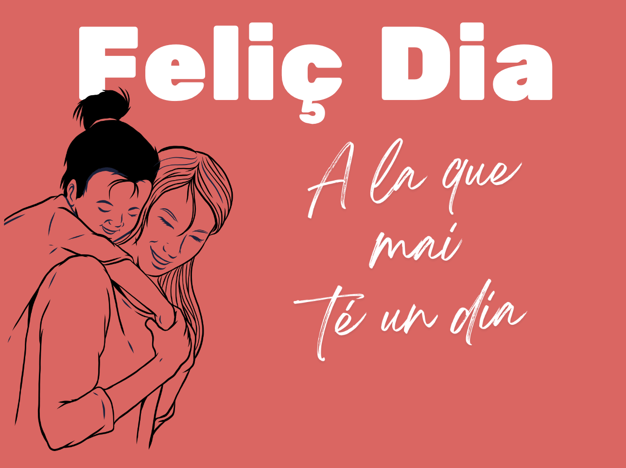 «Feliz día a la que nunca tiene un día”: Dénia homenajea a las madres con una campaña cercana y con humor