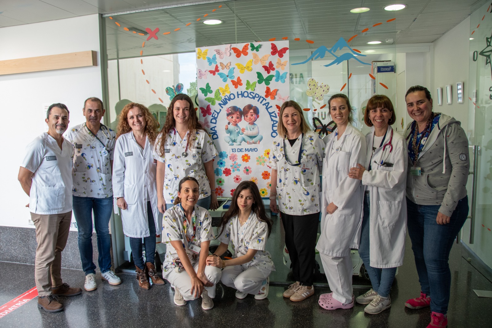 El Hospital de Dénia celebra el Día del Niño Hospitalizado con atrapasueños y mensajes de ánimo