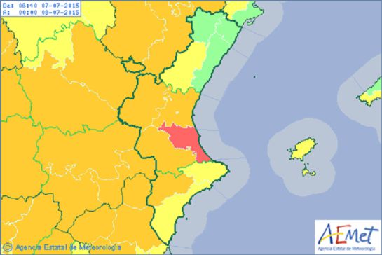 Ampliar el rango de colores de AEMET y fijar protocolos: la petición de Carmen Grau, experta en gestión de desastres