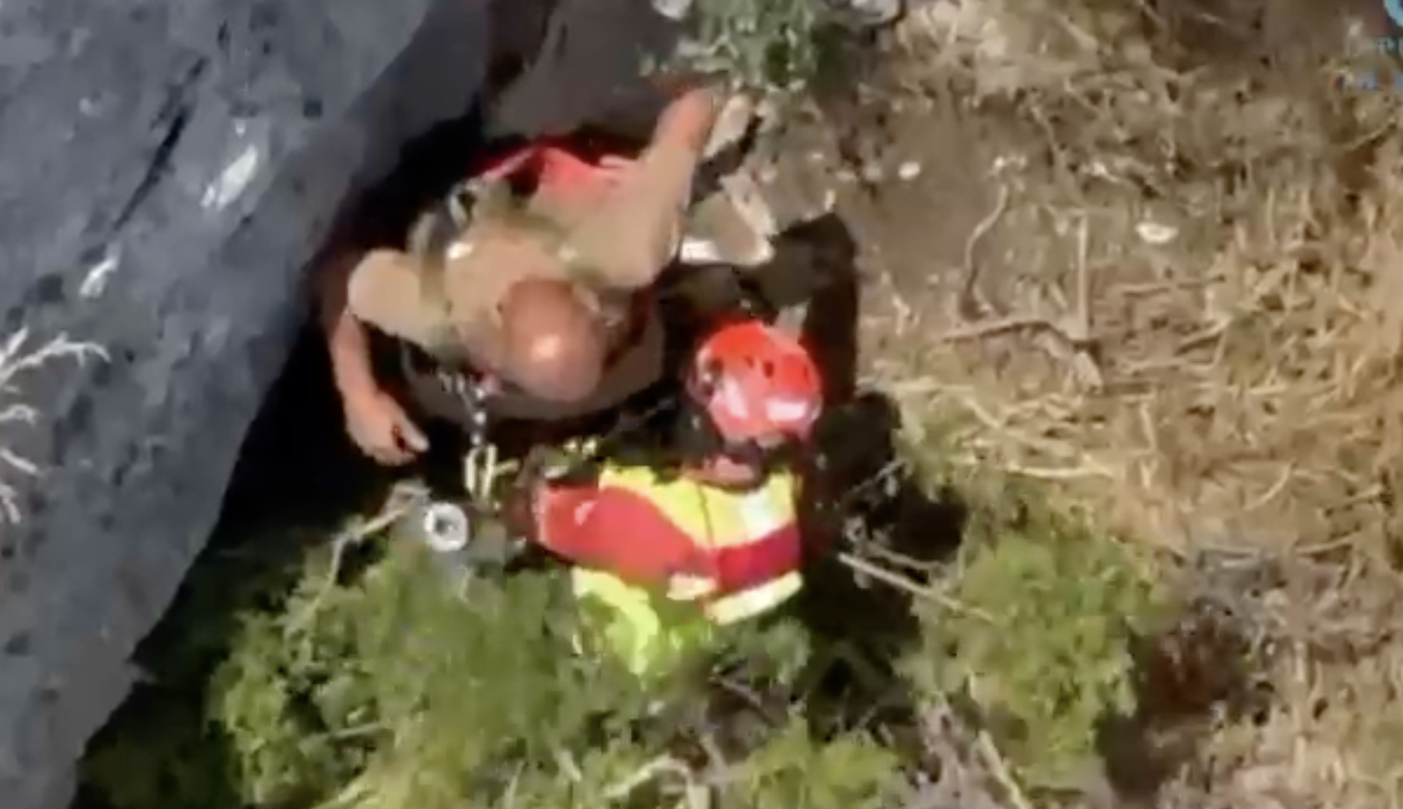 Rescatado un excursionista extraviado durante la noche en el Peñón de Ifach