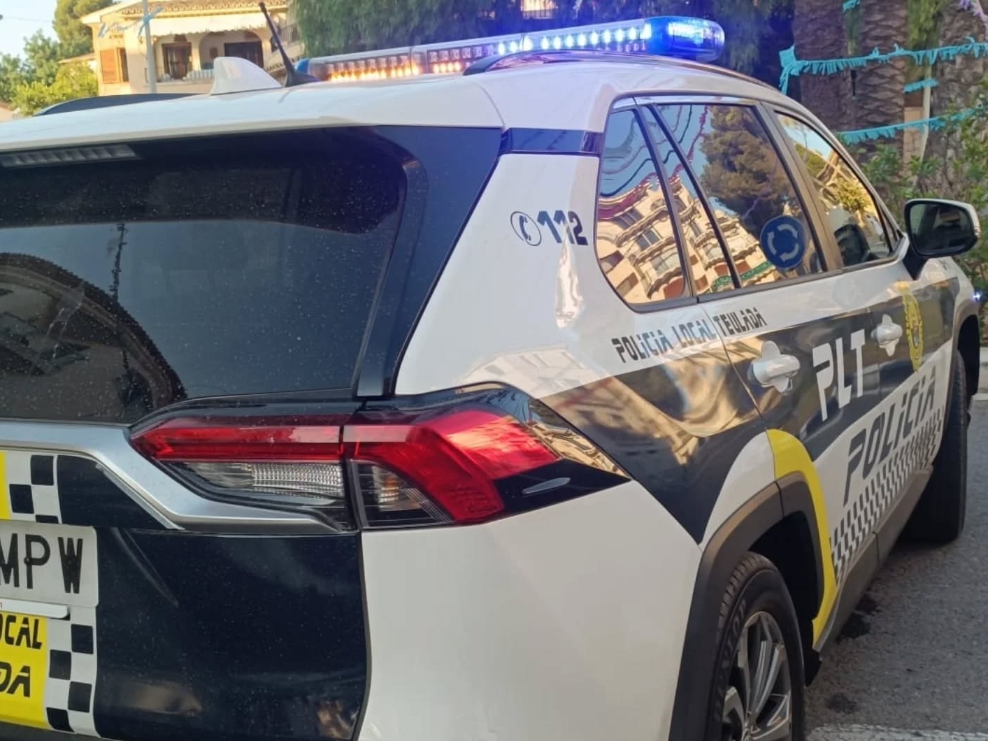 Detenido un hombre tras una peligrosa persecución entre Benissa y Teulada por tráfico de drogas