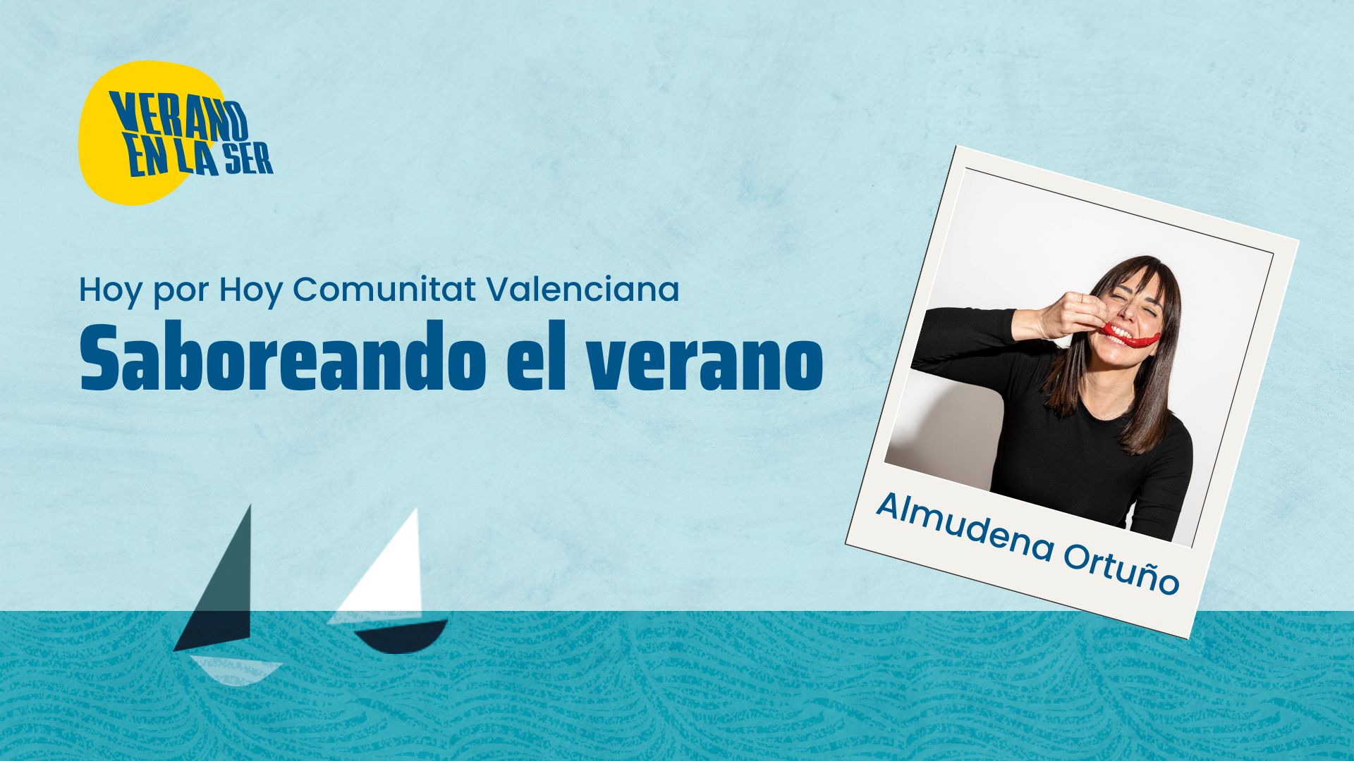 «Saboreando el verano», con Almudena Ortuño