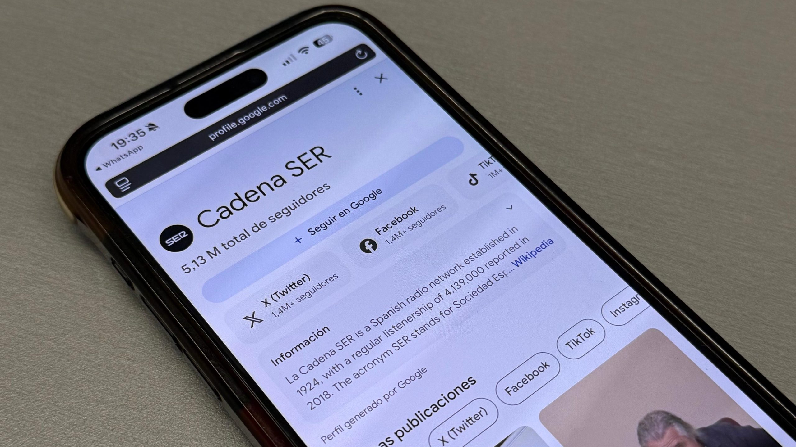 Ya puedes seguir a la SER en Google para ver todo nuestro contenido en el móvil: te explicamos cómo hacerlo