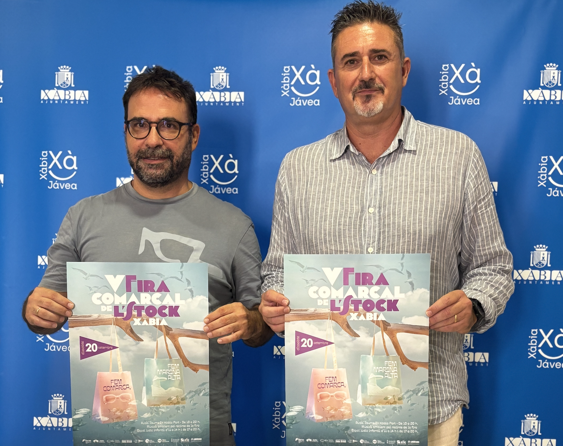 Xàbia celebra la V Fira de Stock Comarcal con más de 40 comercios de la Marina Alta