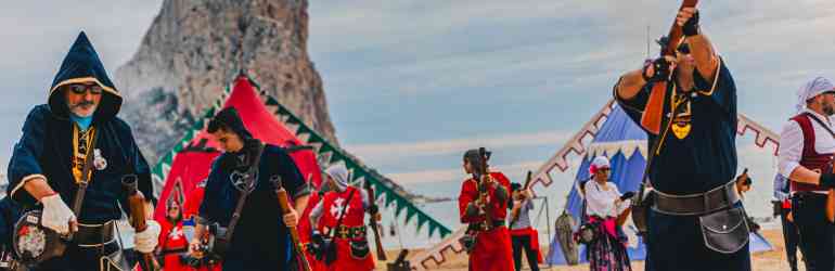 Calp inicia sus fiestas de Moros y Cristianos en honor al Cristo del Sudor