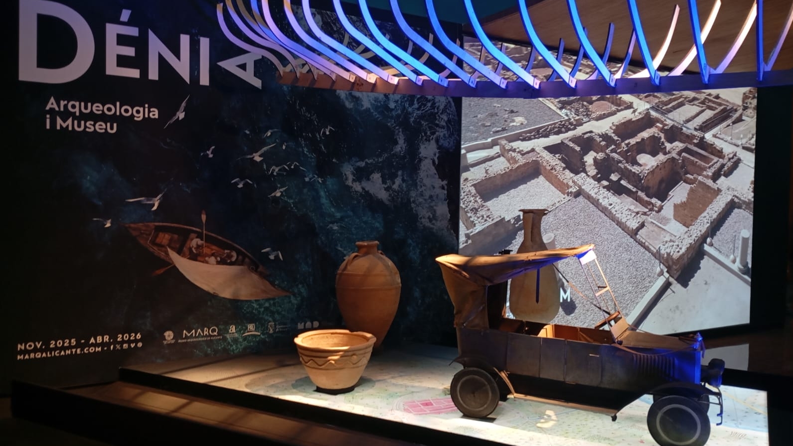 La exposición “Dénia. Arqueología y Museo” supera las 4.300 visitas en su primer mes en el MARQ