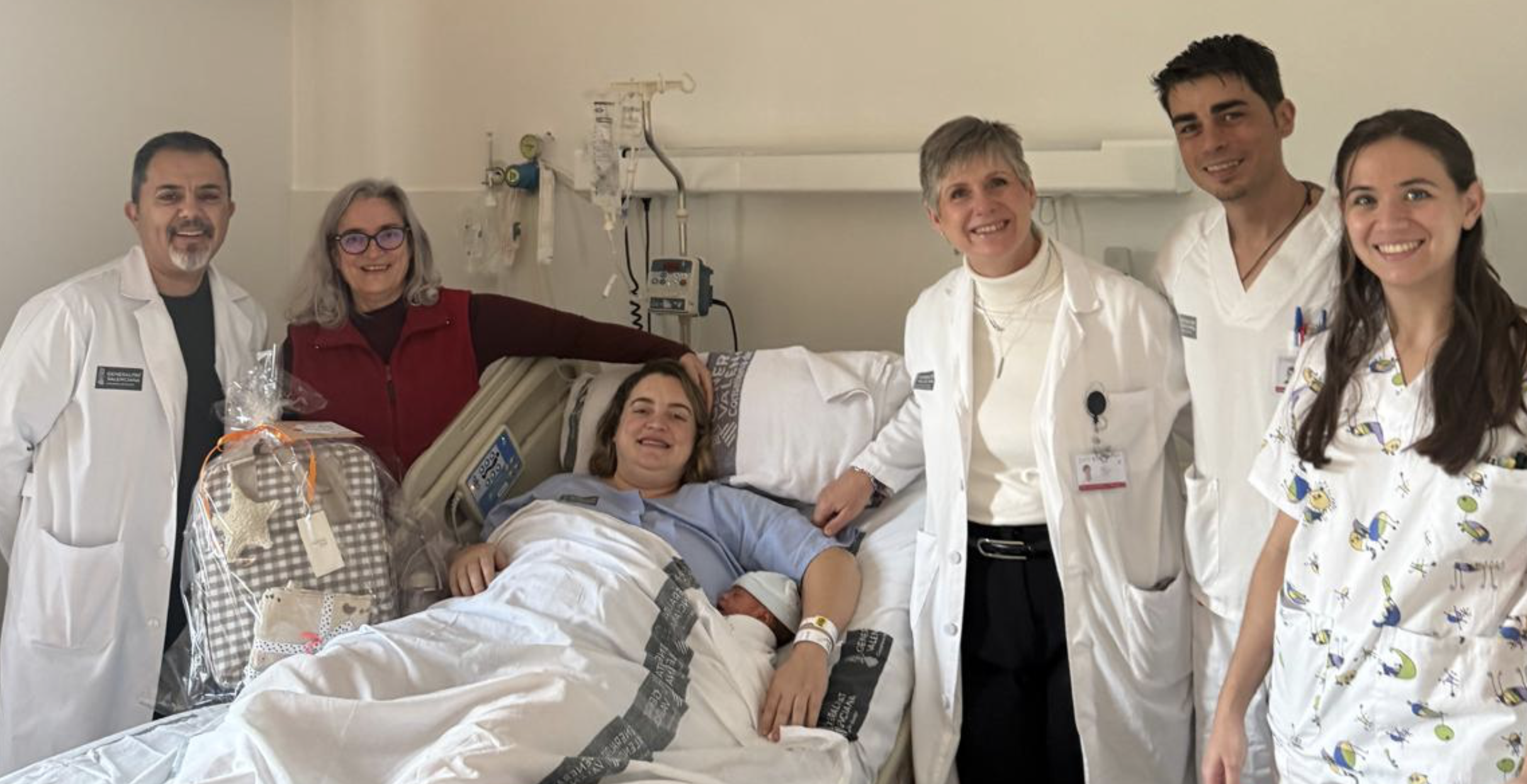 El Hospital de Dénia da la bienvenida al primer bebé del año