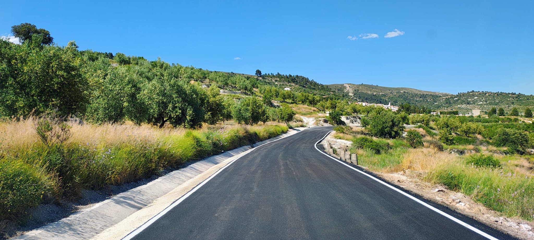 La Diputación invierte en las carreteras de Dénia y Pedreguer dentro de un plan provincial de 6,6 millones de euros