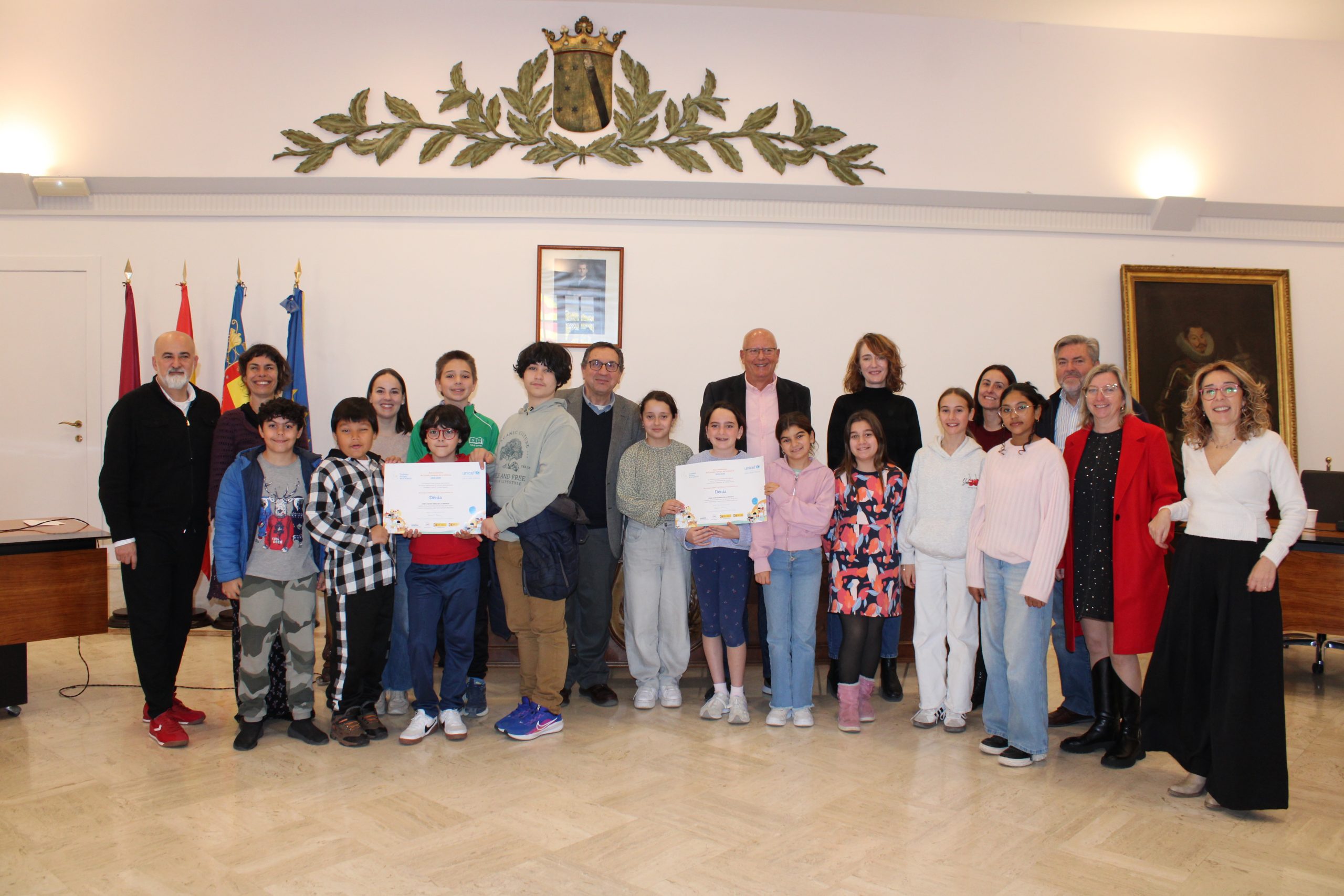 Dénia renueva su sello de Ciudad Amiga de la Infancia y mira al futuro