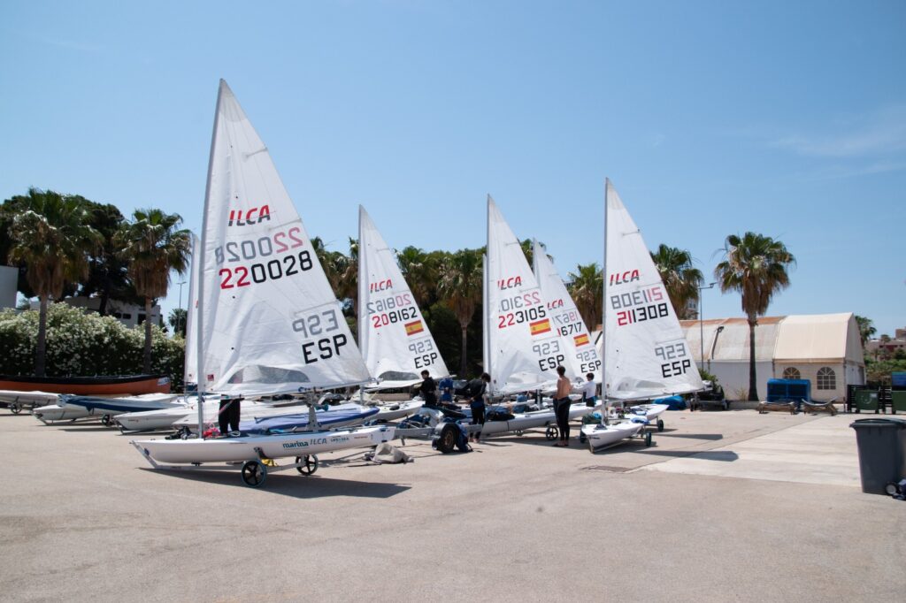 Jaime Portolés refuerza el liderazgo del Real Club Náutico de Dénia como sede de la vela olímpica