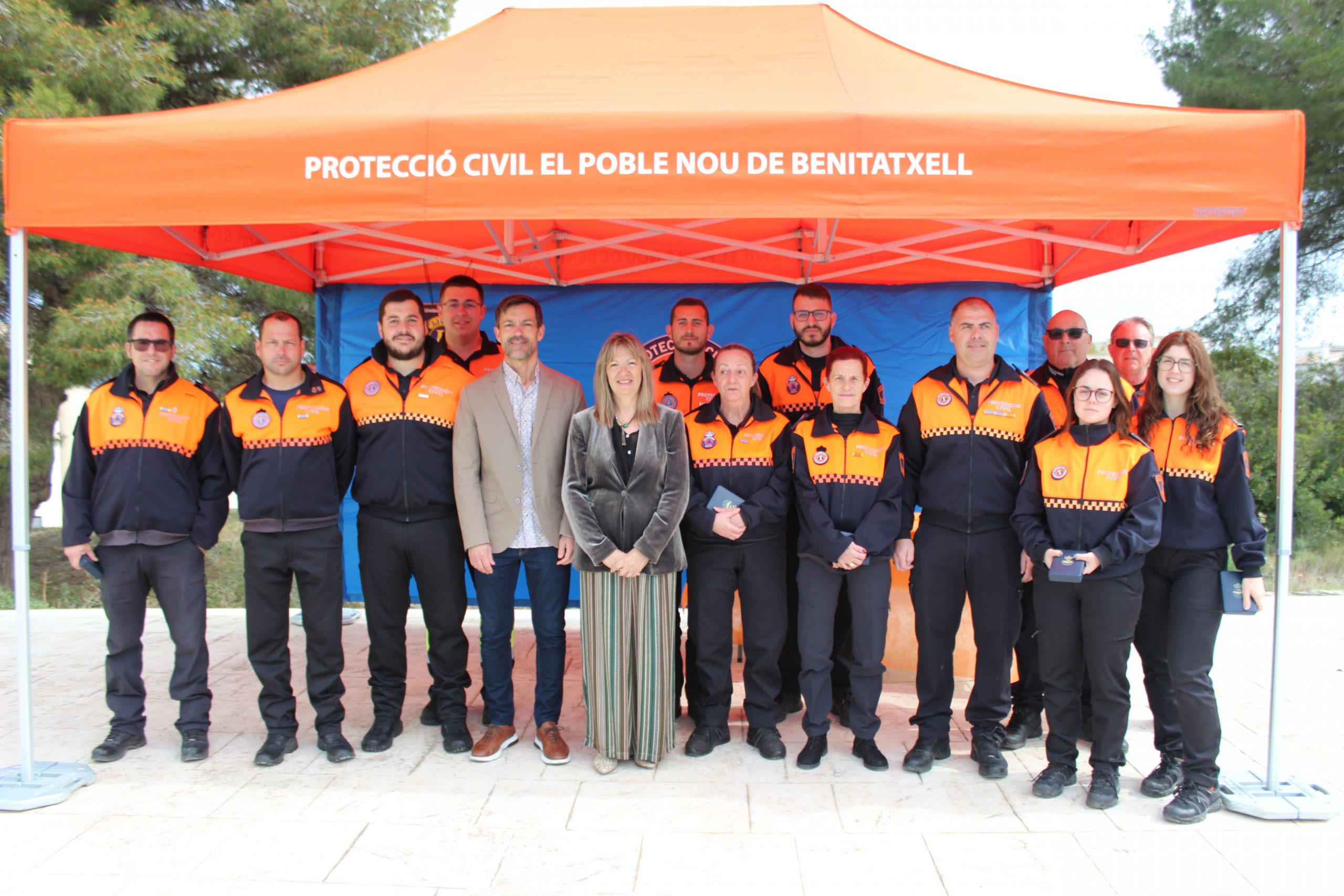 Benitatxell entrega la Distinción DANA 2024 a sus voluntarios de Protección Civil