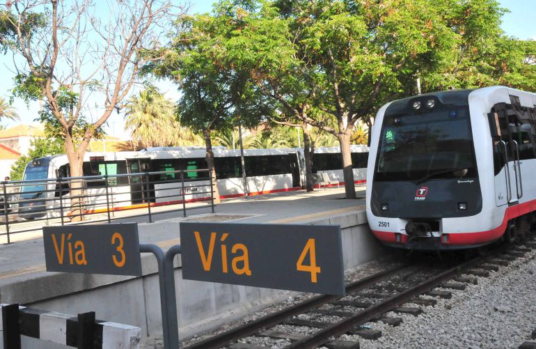La huelga del TRAM golpea la movilidad entre Dénia y Benidorm este lunes