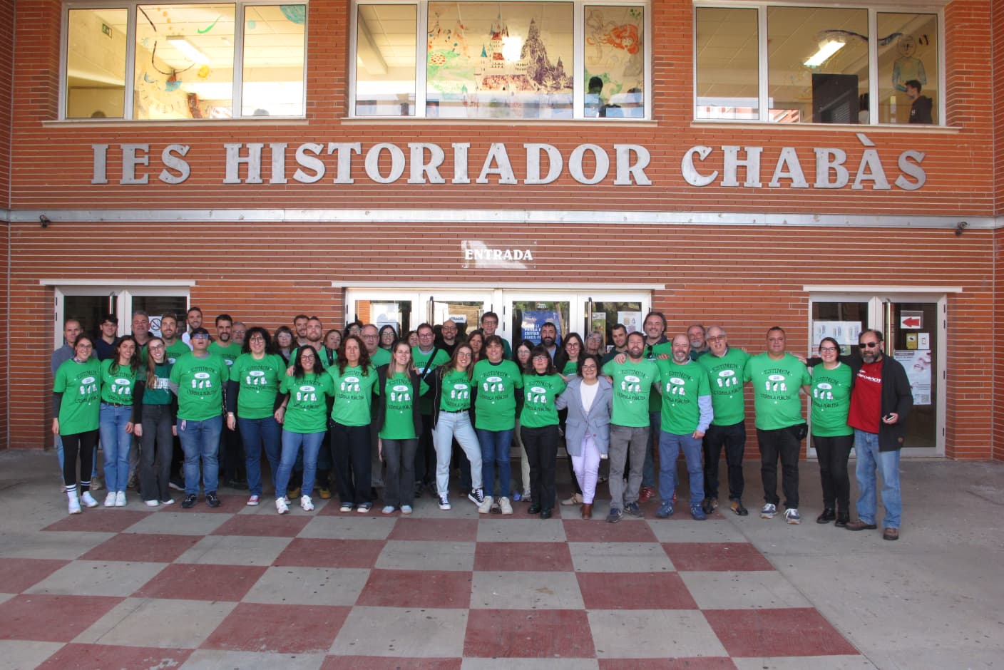 Docentes de la Marina Alta se han movilizado en colegios e institutos para preparar la huelga educativa del 31 de marzo
