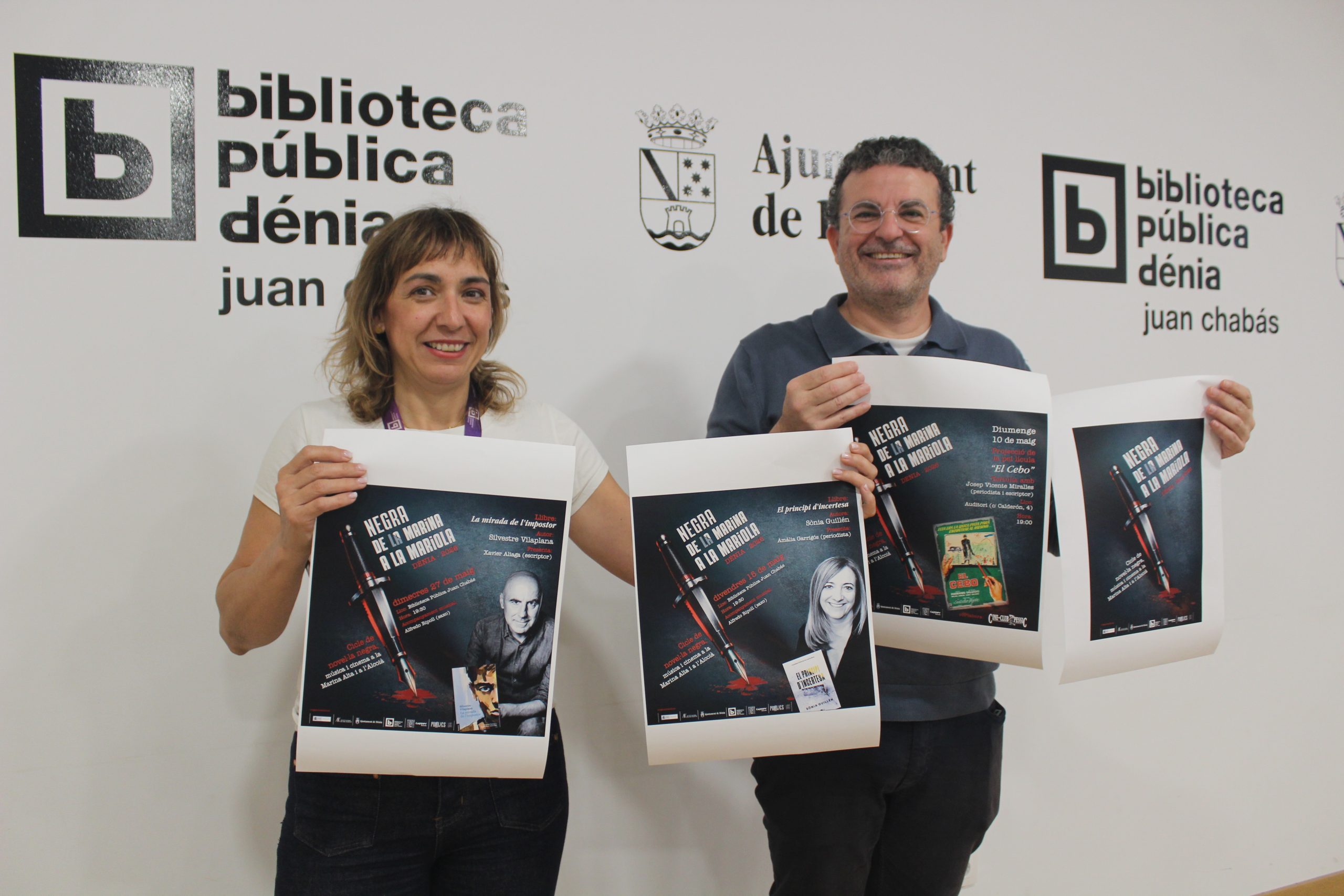 Dénia impulsa un ciclo de novela negra en valenciano con cine, música y literatura