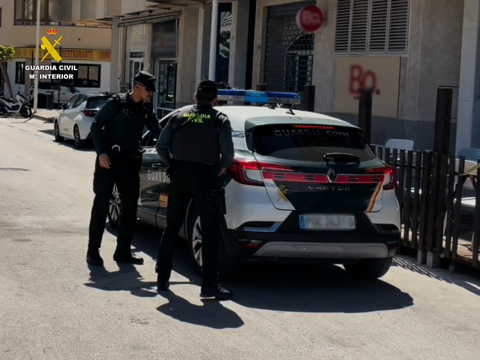 Cae en la Marina Alta el presunto autor de 25 hurtos en terrazas con un método discreto y repetido