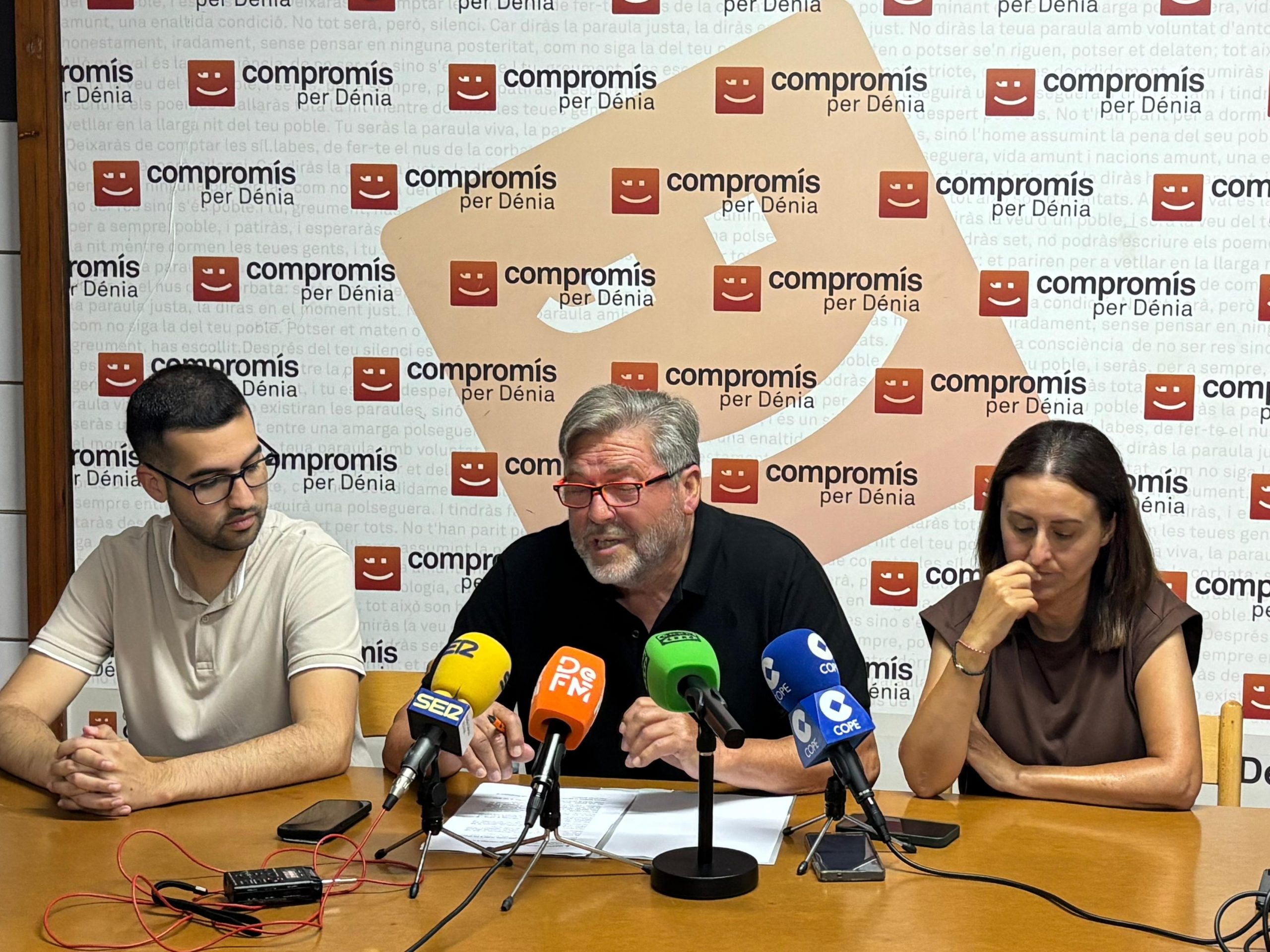 Rafa Carrió apela al consenso antes de asumir la Alcaldía de Dénia y renuncia al sueldo de dedicación exclusiva
