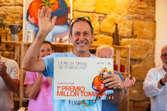 Javier Cardona, el agricultor de Benissa que cultiva el mejor tomate de la Marina